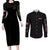 Light Yagami V2 Death Note Couples Matching Long Sleeve Bodycon Dress and Long Sleeve Button Shirt Japan Anime Style