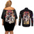 Light Yagami V2 Death Note Couples Matching Off Shoulder Short Dress and Long Sleeve Button Shirt Japan Anime Style