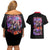 Uchiha Itachi V4 Naruto Couples Matching Off Shoulder Short Dress and Hawaiian Shirt Japan Anime Style