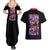 Uchiha Itachi V4 Naruto Couples Matching Summer Maxi Dress and Hawaiian Shirt Japan Anime Style