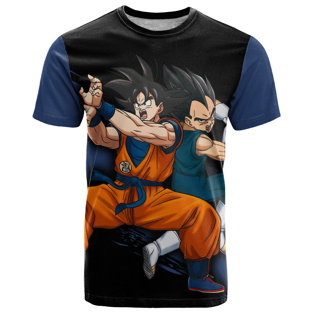 Goku and Vegeta Super Anime T Shirt