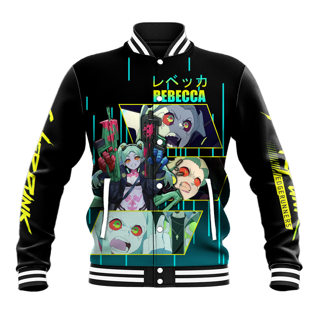 Cyberpunk Rebecca Baseball Jacket