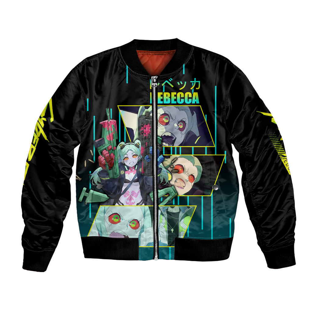 Cyberpunk Rebecca Bomber Jacket