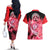 Jiren - Dragon Ball Couples Matching Off The Shoulder Long Sleeve Dress and Hawaiian Shirt