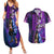 Beerus - Dragon Ball Couples Matching Summer Maxi Dress and Hawaiian Shirt