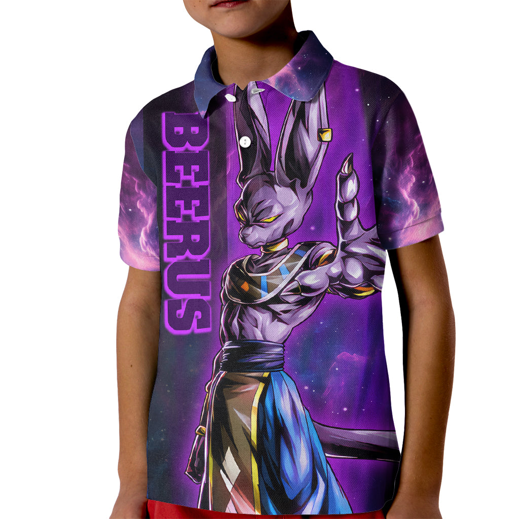 Beerus - Dragon Ball Kid Polo Shirt