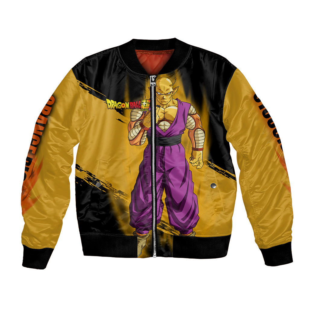 Orange Piccolo Super Anime Bomber Jacket