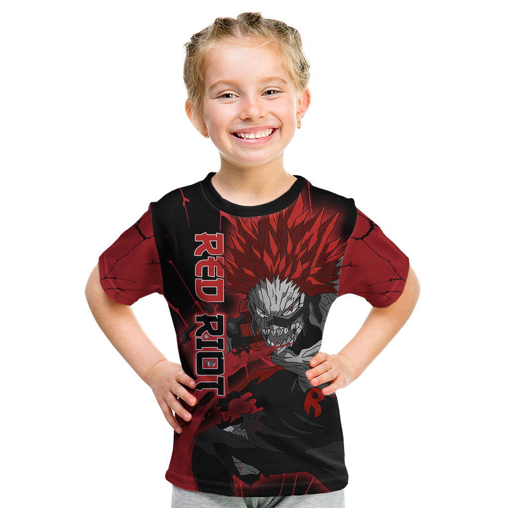 Eijirou KIrishima Red Riot Kid T Shirt