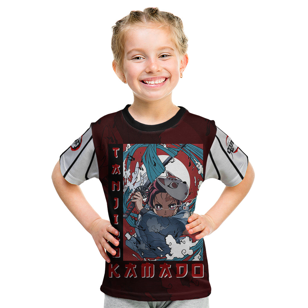 Tanjiro Kamado - Raising Sun Anime Kid T Shirt