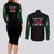 Meruem Hunter X Hunter Couples Matching Long Sleeve Bodycon Dress and Long Sleeve Button Shirt Anime Style