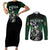 Meruem Hunter X Hunter Couples Matching Short Sleeve Bodycon Dress and Long Sleeve Button Shirt Anime Style