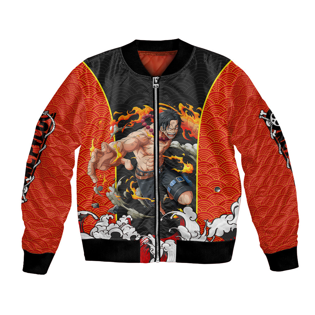 Portgas D.Ace - One Piece Bomber Jacket Anime Japan Style