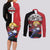 Elric Edward - Fullmetal Alchemist Couples Matching Long Sleeve Bodycon Dress and Long Sleeve Button Shirt Anime Style