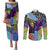 skull-pattern-couples-matching-puletasi-dress-and-long-sleeve-button-shirts-colorful-skull-pattern-mix