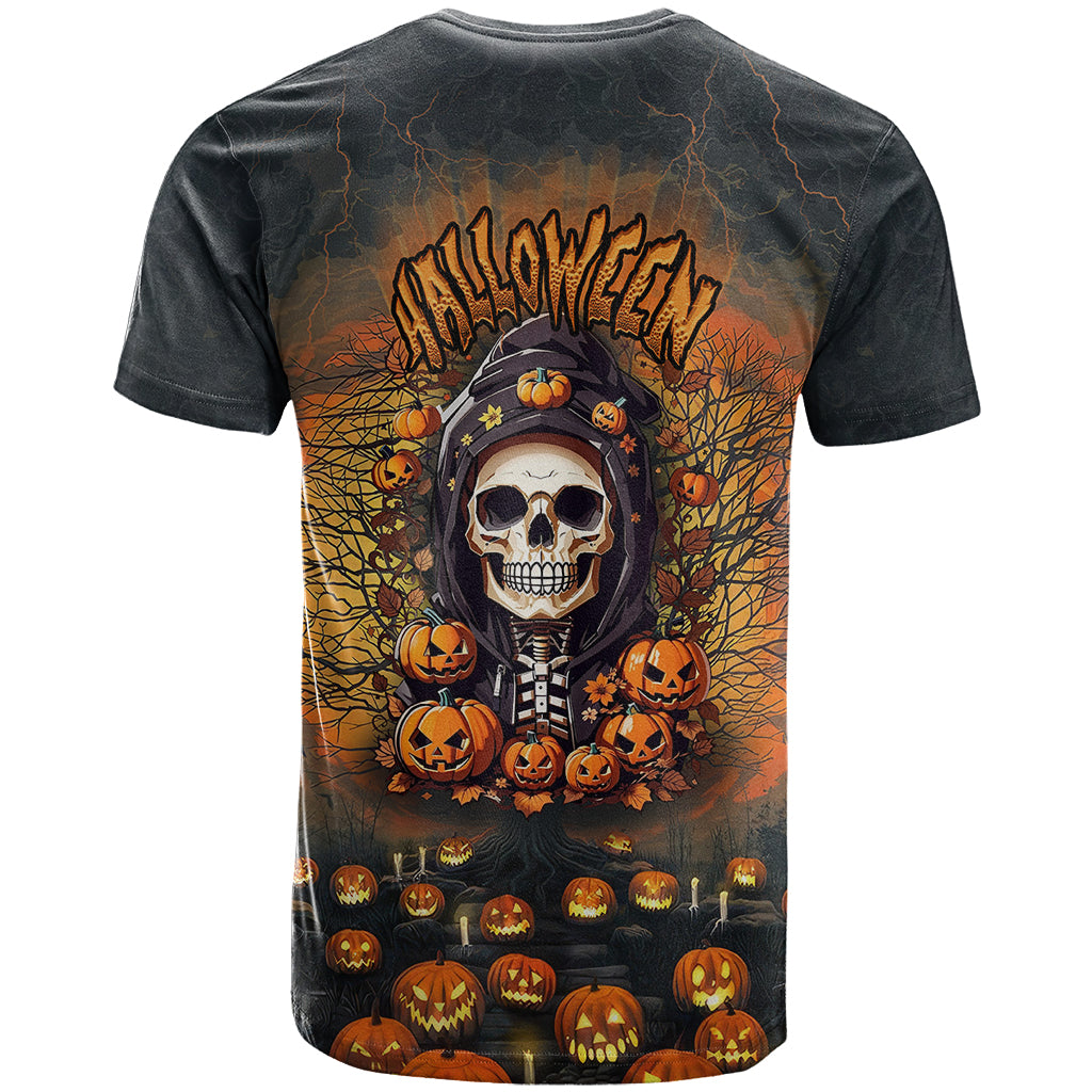 halloween-skull-t-shirt-pumpkin-themed