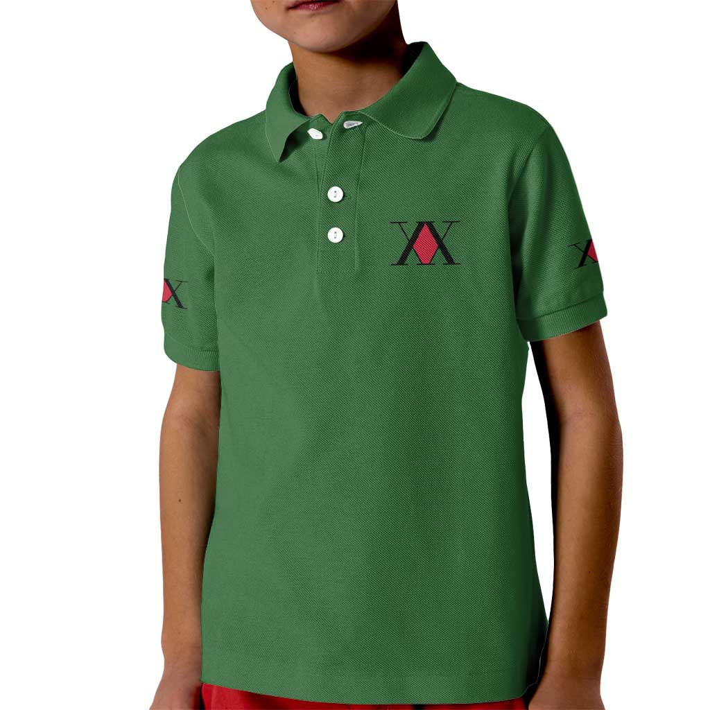 Gon Freecss Hunter x Hunter Kid Polo Shirt Anime Style