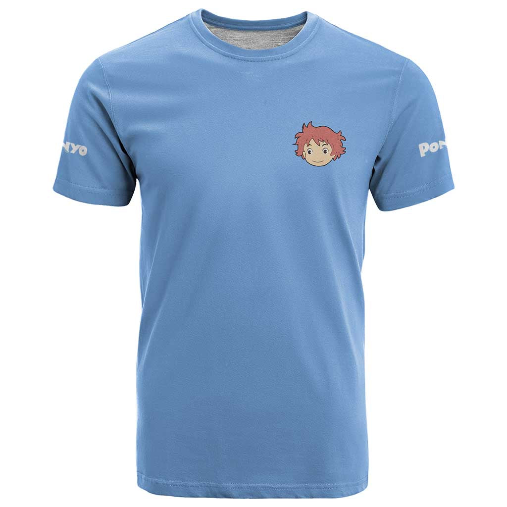 Ponyo Studio Ghibli T Shirt Anime Style