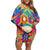 Trippy South Park Off Shoulder Short Dress Anime Style