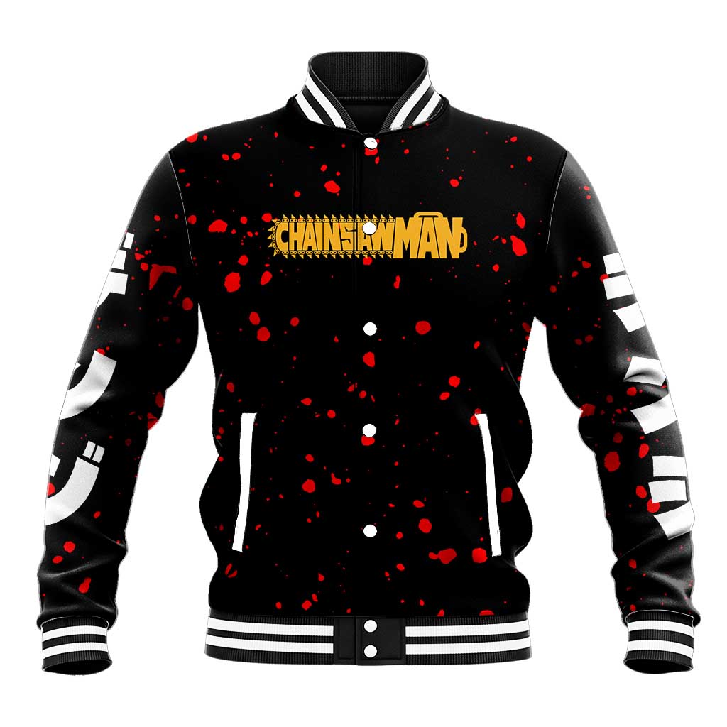 Chainsaw Man Baseball Jacket Anime Style