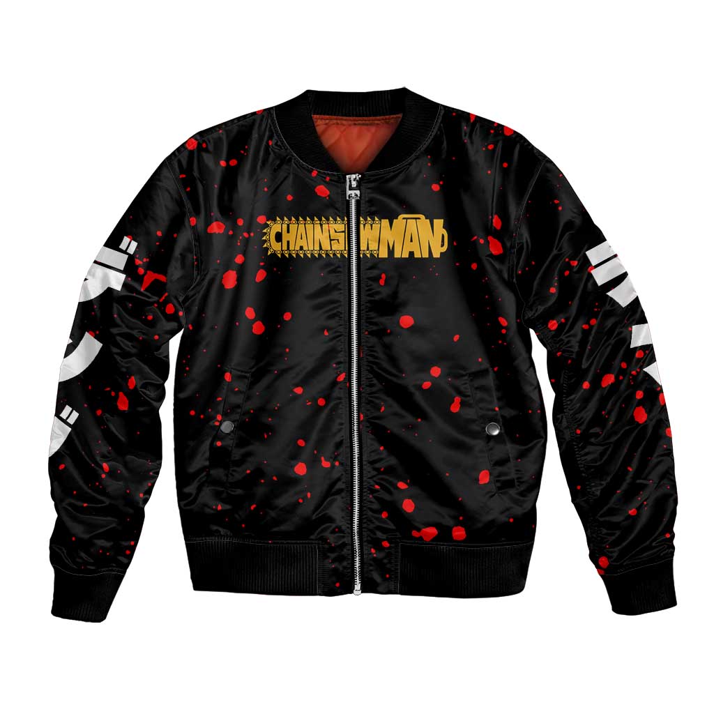 Chainsaw Man Bomber Jacket Anime Style