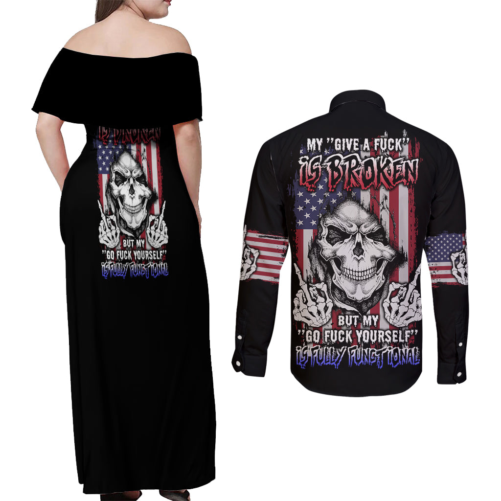 my-give-a-f-reaper-flag-couples-matching-off-shoulder-maxi-dress-and-long-sleeve-button-shirt