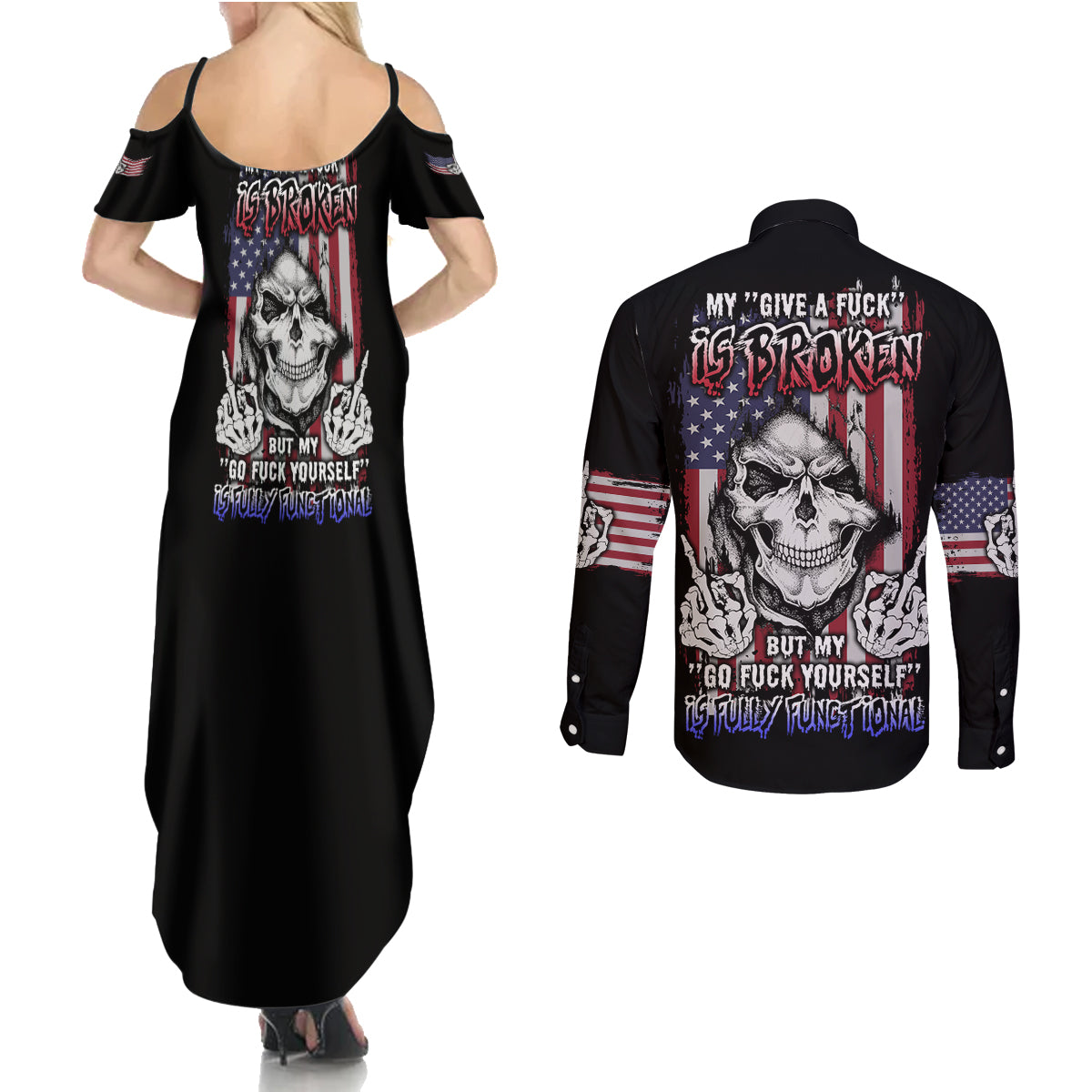 my-give-a-f-reaper-flag-couples-matching-summer-maxi-dress-and-long-sleeve-button-shirt