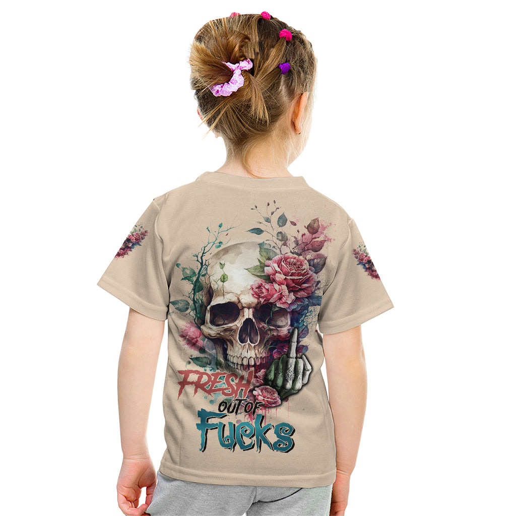 fresh-out-of-f-watercolor-skull-kid-t-shirt