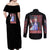 Tuxedo Mask Sailor Moon Couples Matching Off Shoulder Maxi Dress and Long Sleeve Button Shirt Anime Style