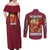 Ban Seven Deadly Sins Couples Matching Off Shoulder Maxi Dress and Long Sleeve Button Shirt Anime Style