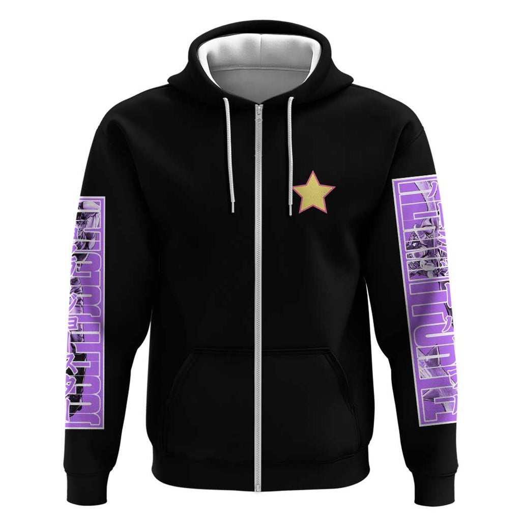 Joseph Joestar - Jojo’s Bizarre Adventure Zip Hoodie Japan Anime Style