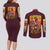 Gaara V2 Naruto Couples Matching Long Sleeve Bodycon Dress and Long Sleeve Button Shirt Japan Anime Style