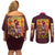 Gaara V2 Naruto Couples Matching Off Shoulder Short Dress and Long Sleeve Button Shirt Japan Anime Style