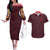 Gaara V2 Naruto Couples Matching Off The Shoulder Long Sleeve Dress and Hawaiian Shirt Japan Anime Style