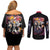 Kurosaki Ichigo V4 Bleach Couples Matching Off Shoulder Short Dress and Long Sleeve Button Shirt Japan Anime Style