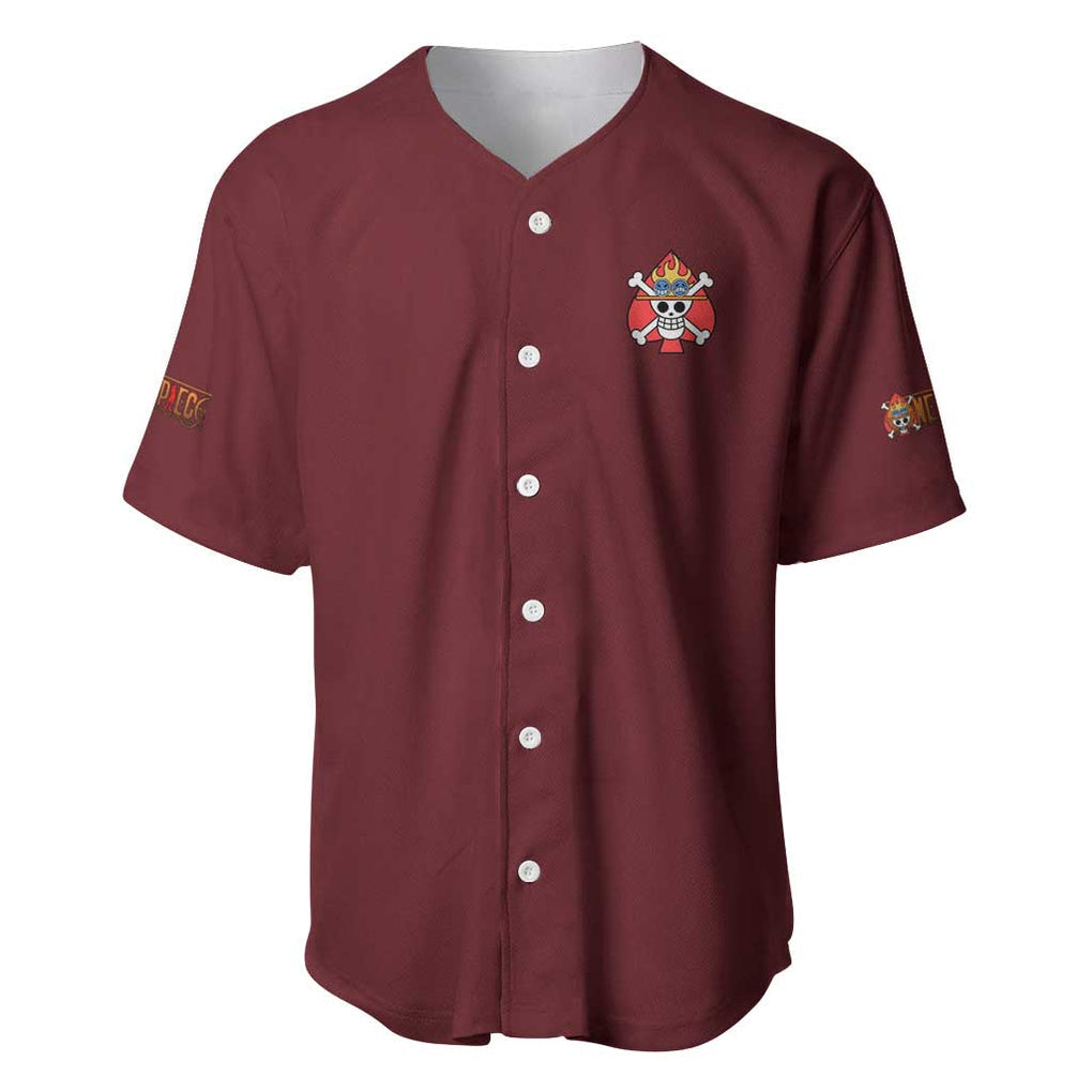 Portgas D. Ace V3 One Piece Baseball Jersey Japan Anime Style