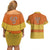 Avatar Aang Couples Matching Off Shoulder Short Dress and Hawaiian Shirt