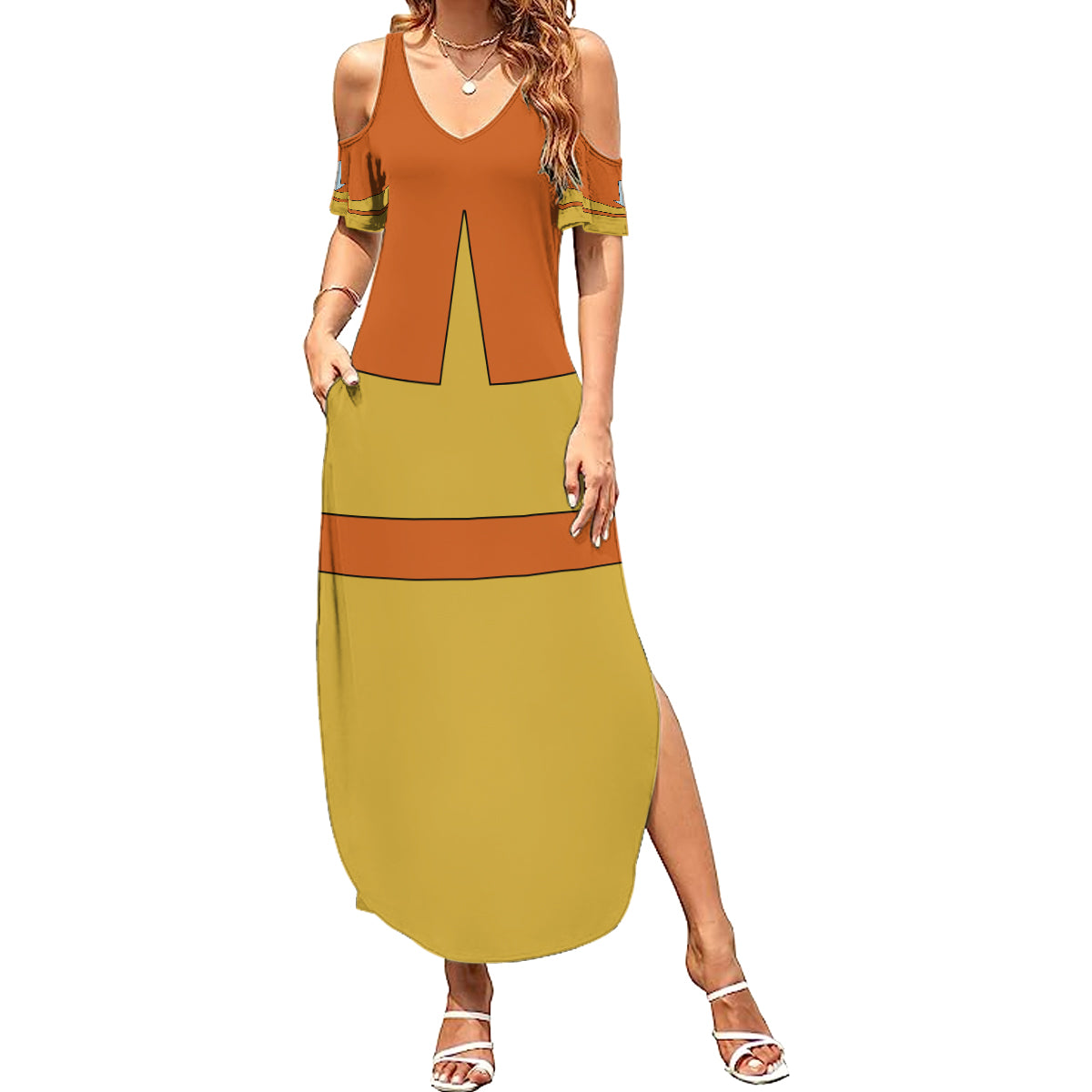 Avatar Aang Summer Maxi Dress