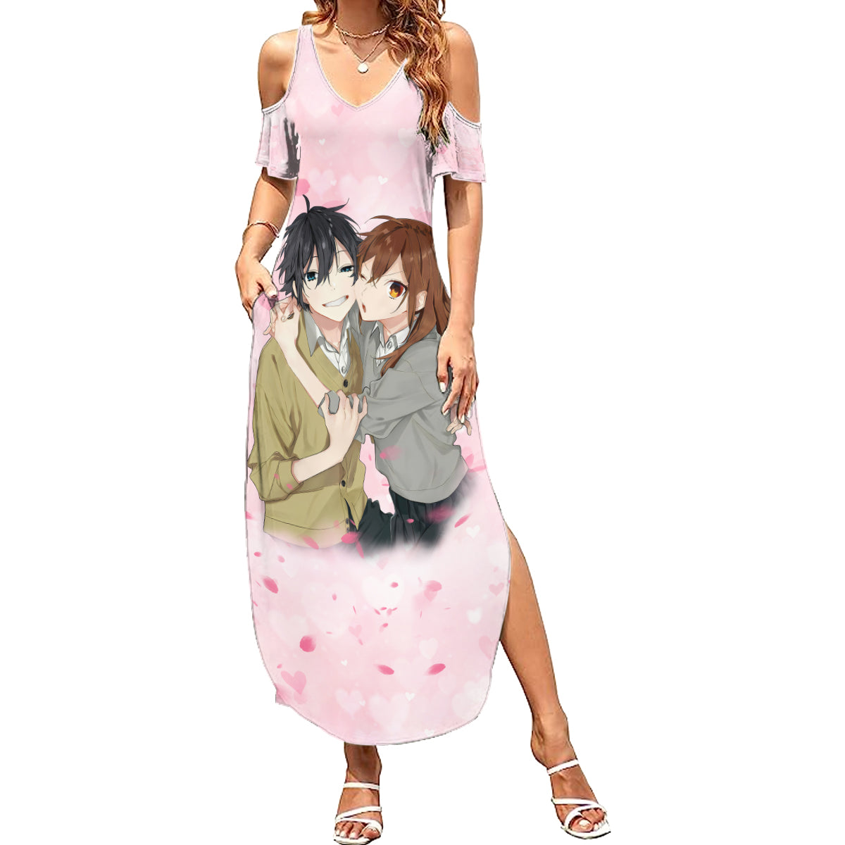 Horimiya Hori San To Miyamura Kun Anime Summer Maxi Dress