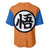 Goku Kanji Symbol Dragon Ball Anime Baseball Jersey