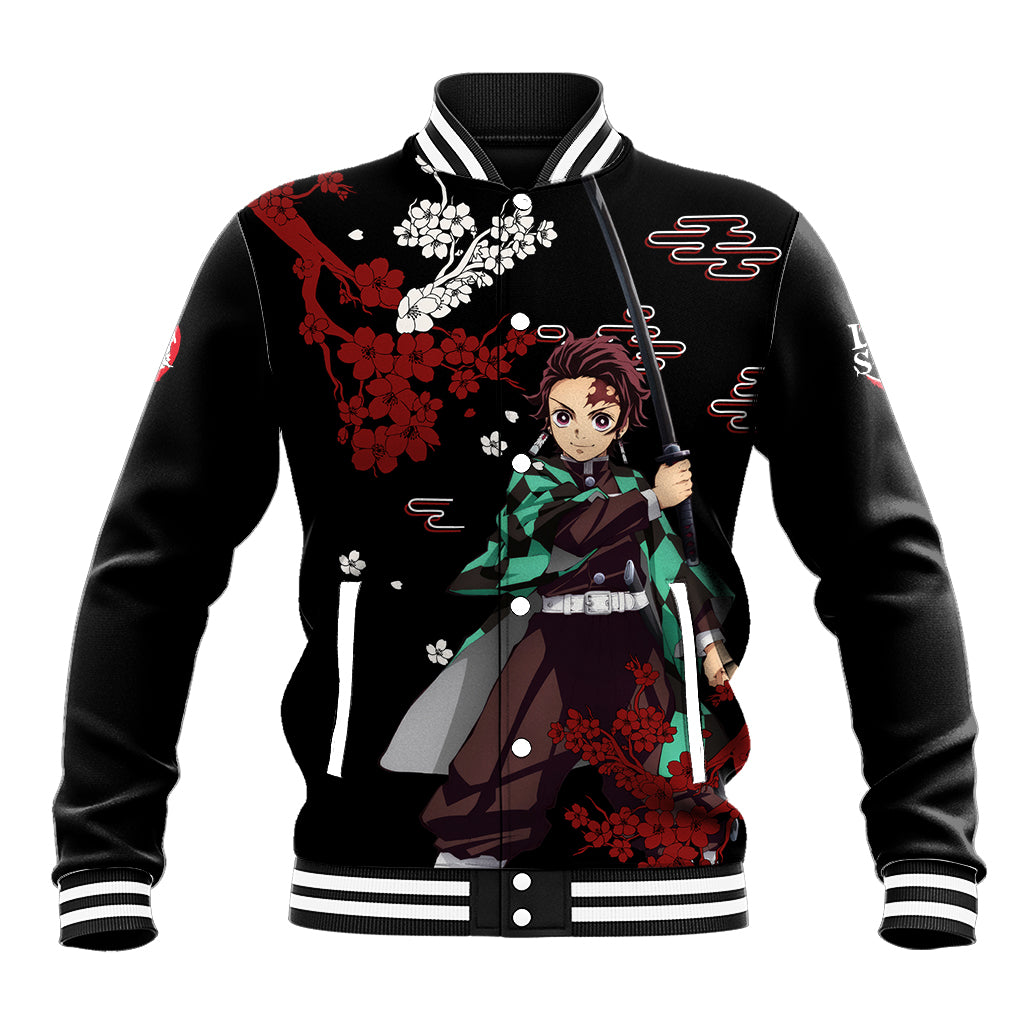 Tanjiro Kamado Japan Style Baseball Jacket