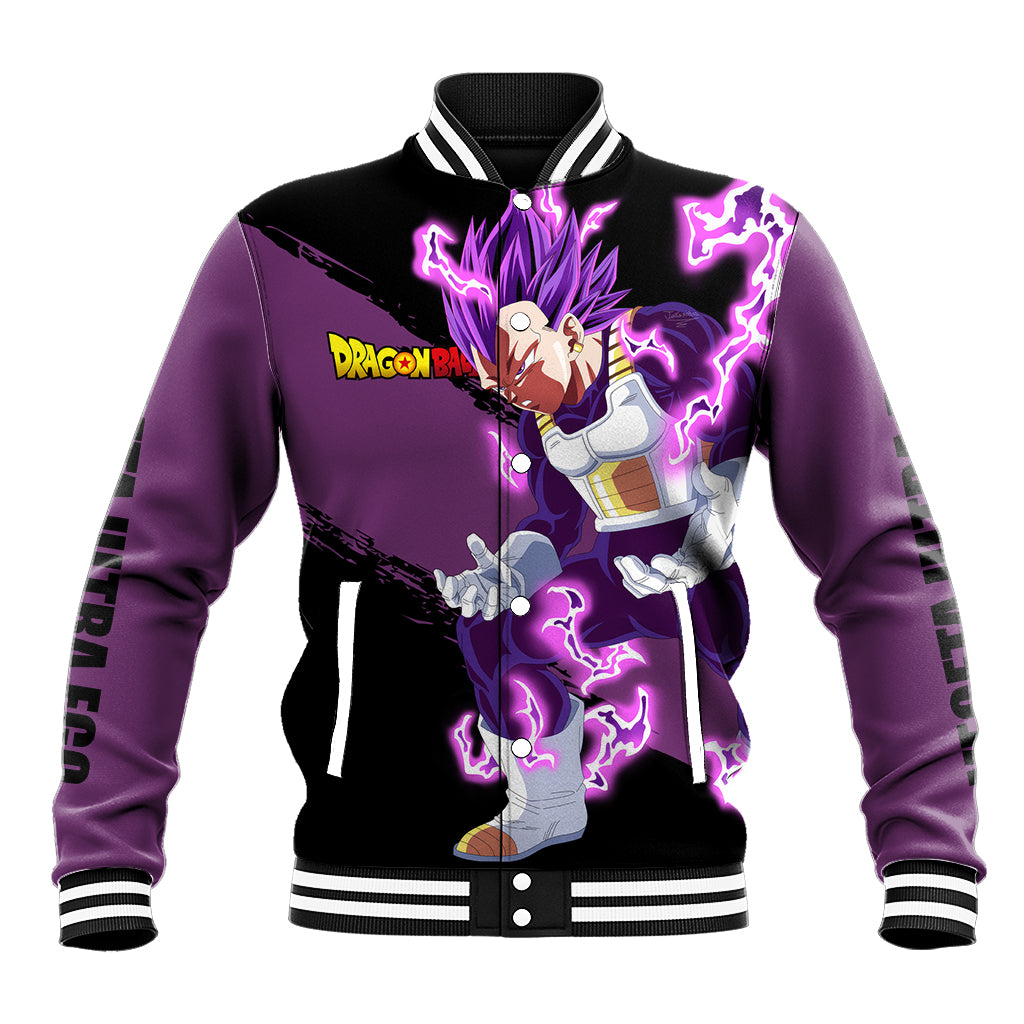 Vegeta Ultra Ego Dragon Ball Baseball Jacket