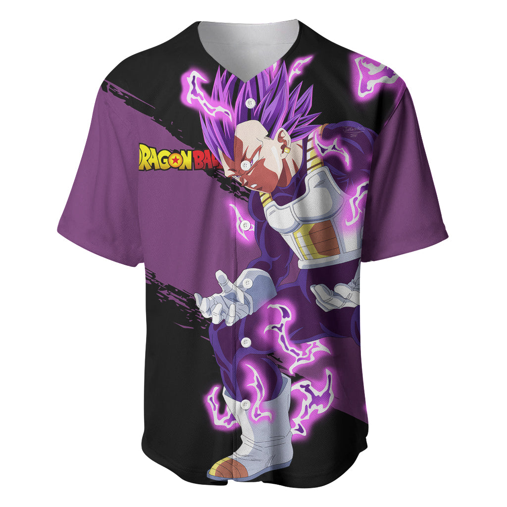 Vegeta Ultra Ego Dragon Ball Baseball Jersey