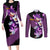 Vegeta Ultra Ego Dragon Ball Couples Matching Long Sleeve Bodycon Dress and Long Sleeve Button Shirt