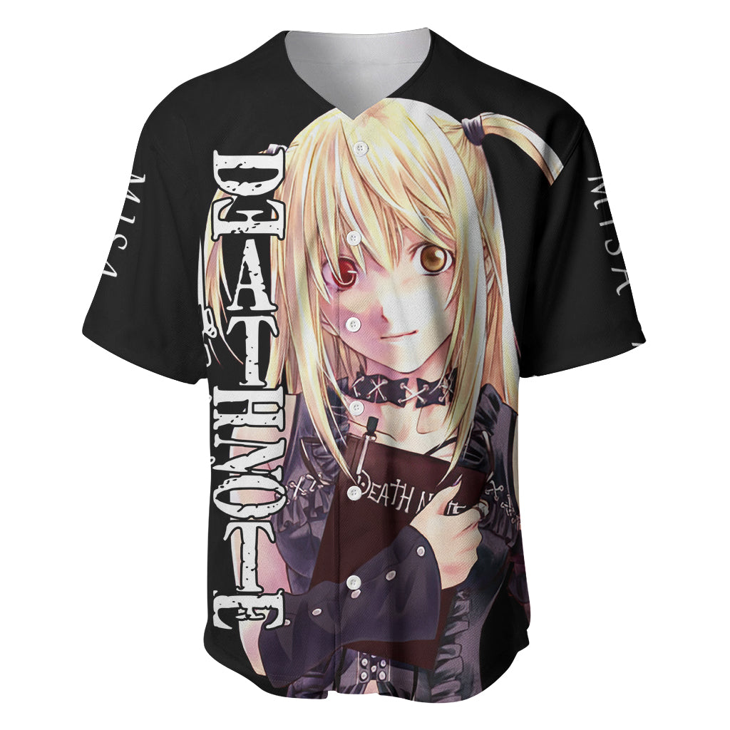 Misa Amane Baseball Jersey