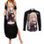 Misa Amane Couples Matching Summer Maxi Dress and Long Sleeve Button Shirt