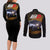 Takumi Fujiwara Couples Matching Long Sleeve Bodycon Dress and Long Sleeve Button Shirt