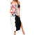 Griffith - Grunge Black And White Summer Maxi Dress