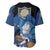 Blue Rose Charlotte Roselei Baseball Jersey Black Clover