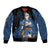 Blue Rose Charlotte Roselei Bomber Jacket Black Clover