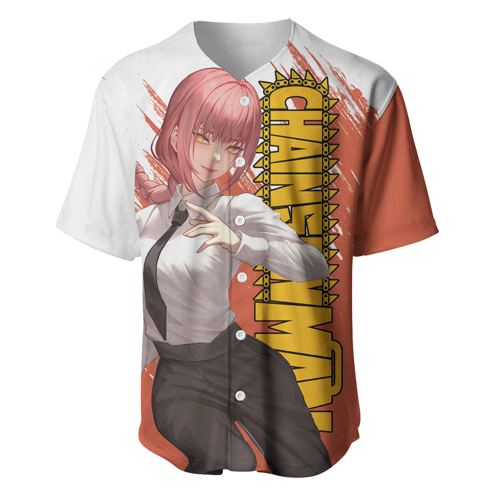 Makima Baseball Jersey Chainsaw Man